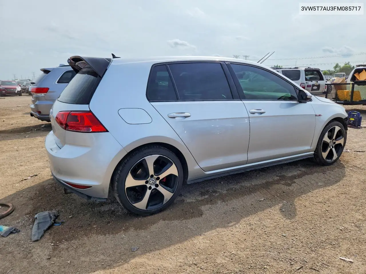 2015 Volkswagen Gti VIN: 3VW5T7AU3FM085717 Lot: 60356586