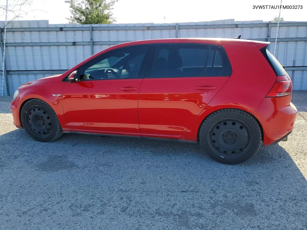 2015 Volkswagen Gti VIN: 3VW5T7AU1FM003273 Lot: 60468546