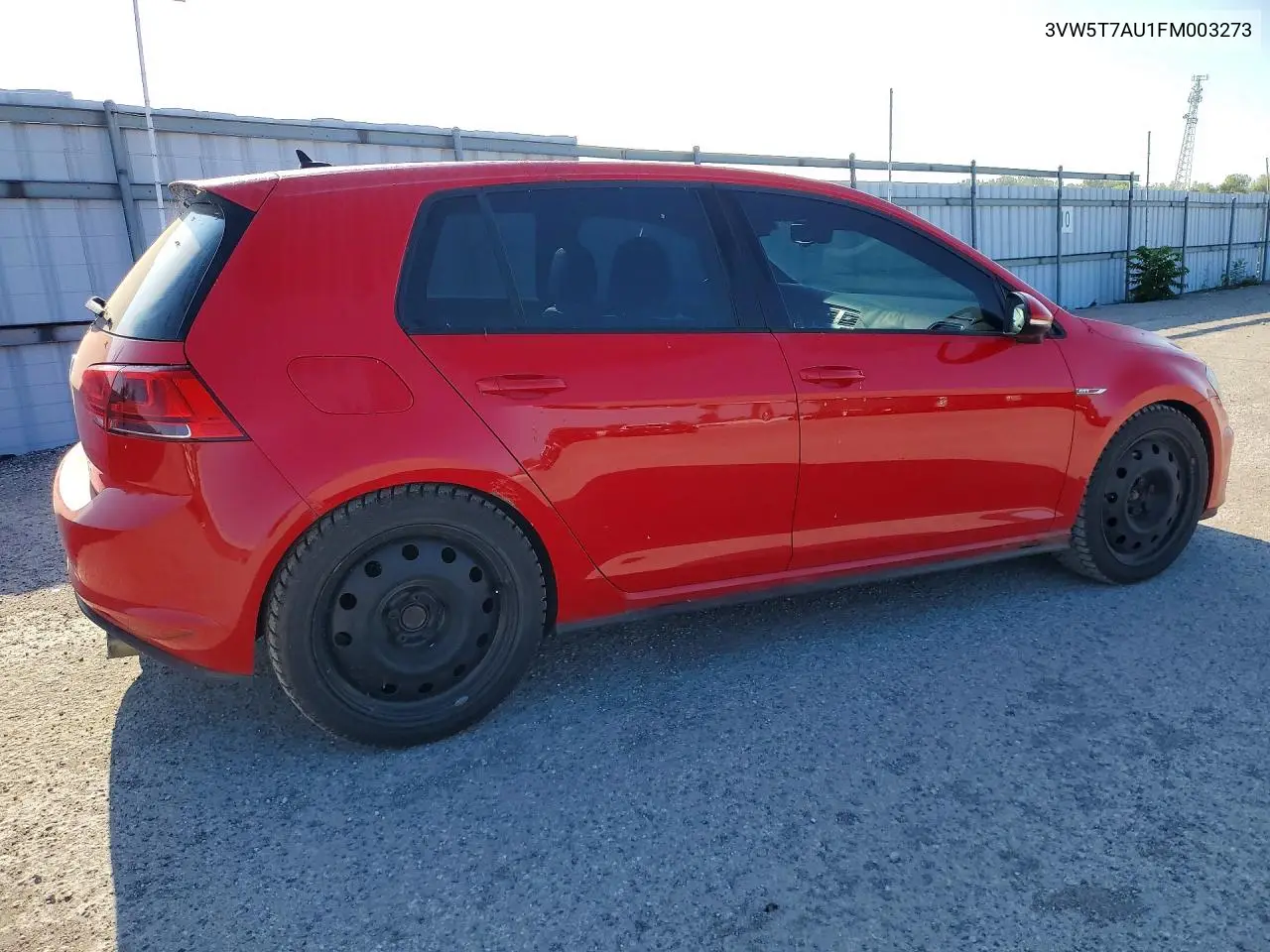 2015 Volkswagen Gti VIN: 3VW5T7AU1FM003273 Lot: 60468546