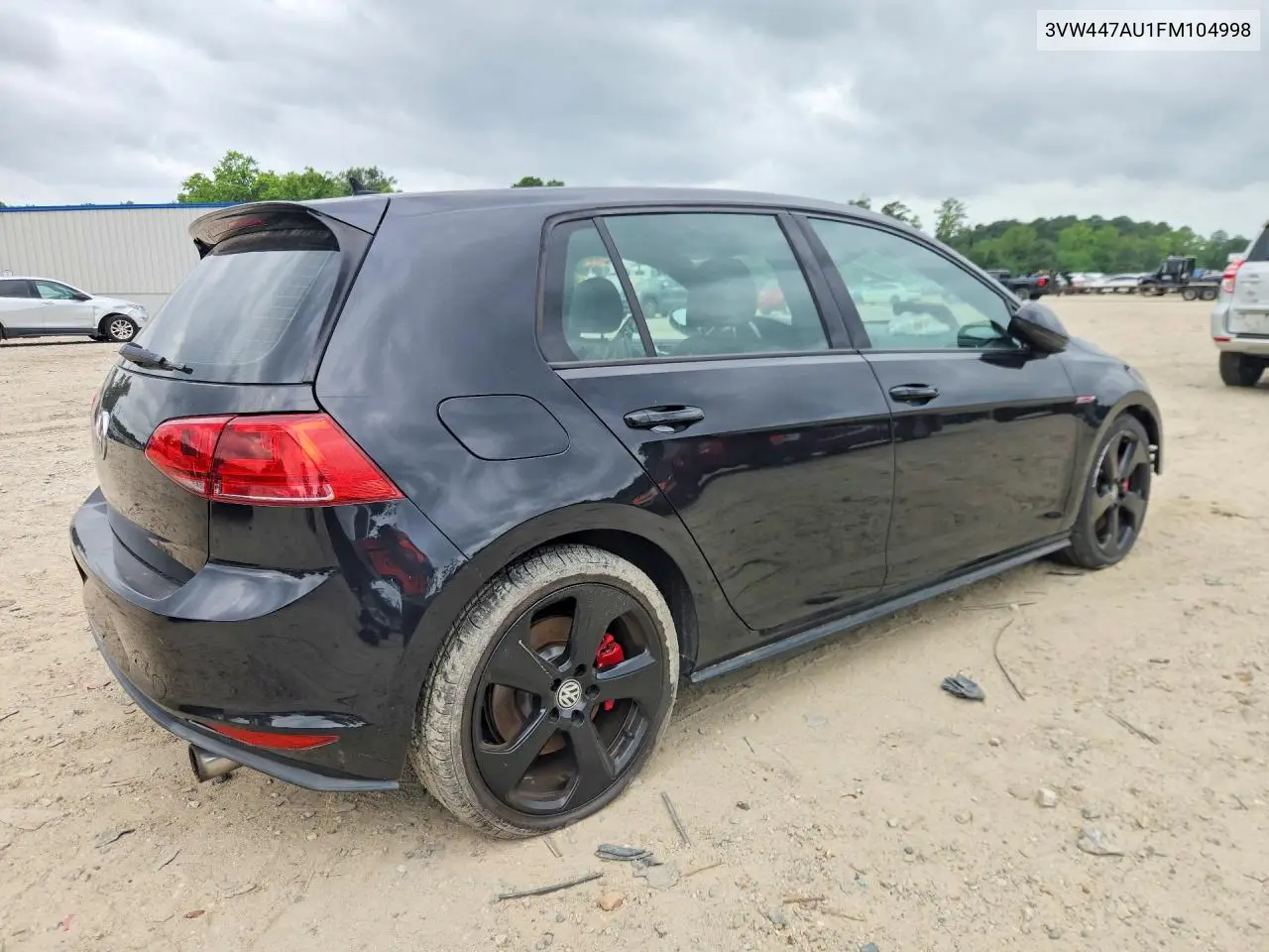 2015 Volkswagen Gti VIN: 3VW447AU1FM104998 Lot: 61109776