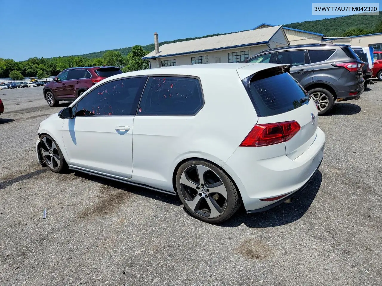 2015 Volkswagen Gti VIN: 3VWYT7AU7FM042320 Lot: 61242836