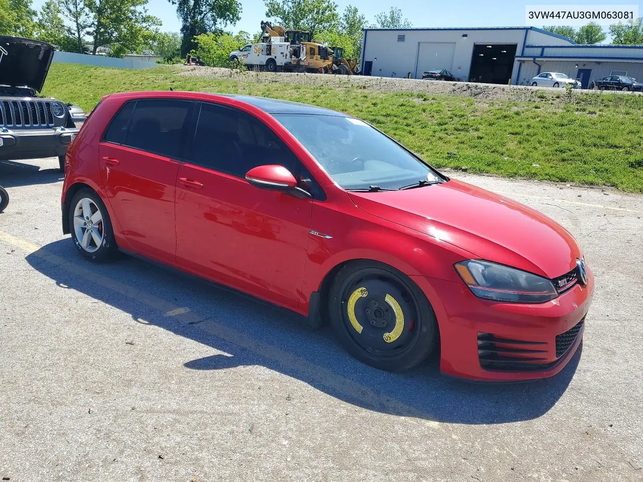 2016 Volkswagen Gti S VIN: 3VW447AU3GM063081 Lot: 51969906