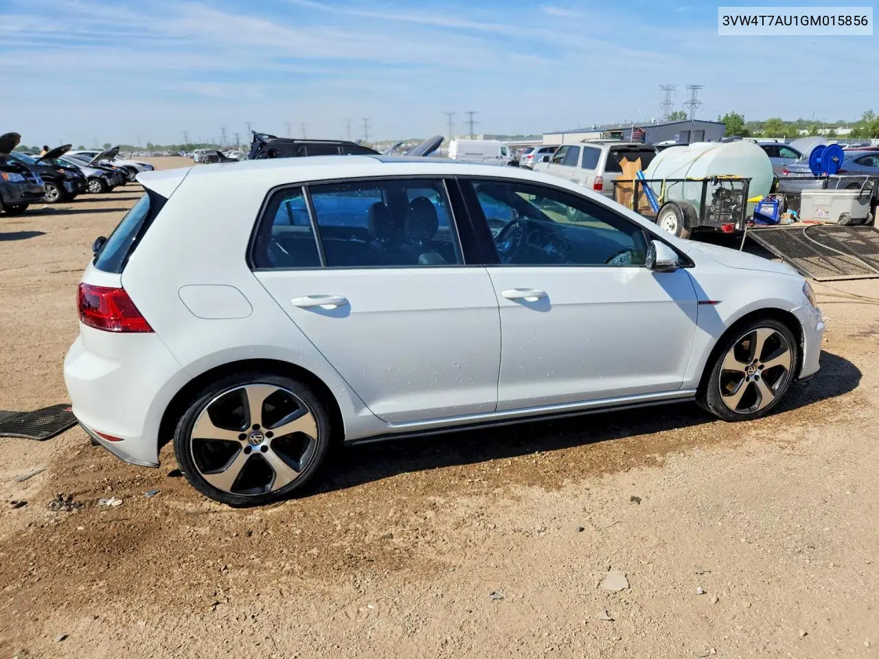 2016 Volkswagen Gti S VIN: 3VW4T7AU1GM015856 Lot: 55142346
