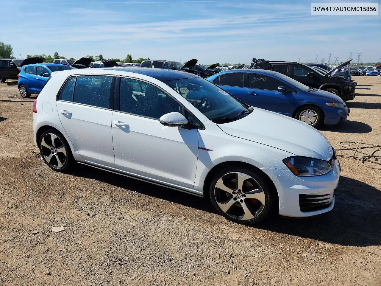 2016 Volkswagen Gti S VIN: 3VW4T7AU1GM015856 Lot: 55142346