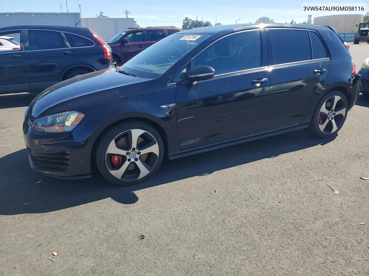 2016 Volkswagen Gti S VIN: 3VW547AU9GM058116 Lot: 55747296