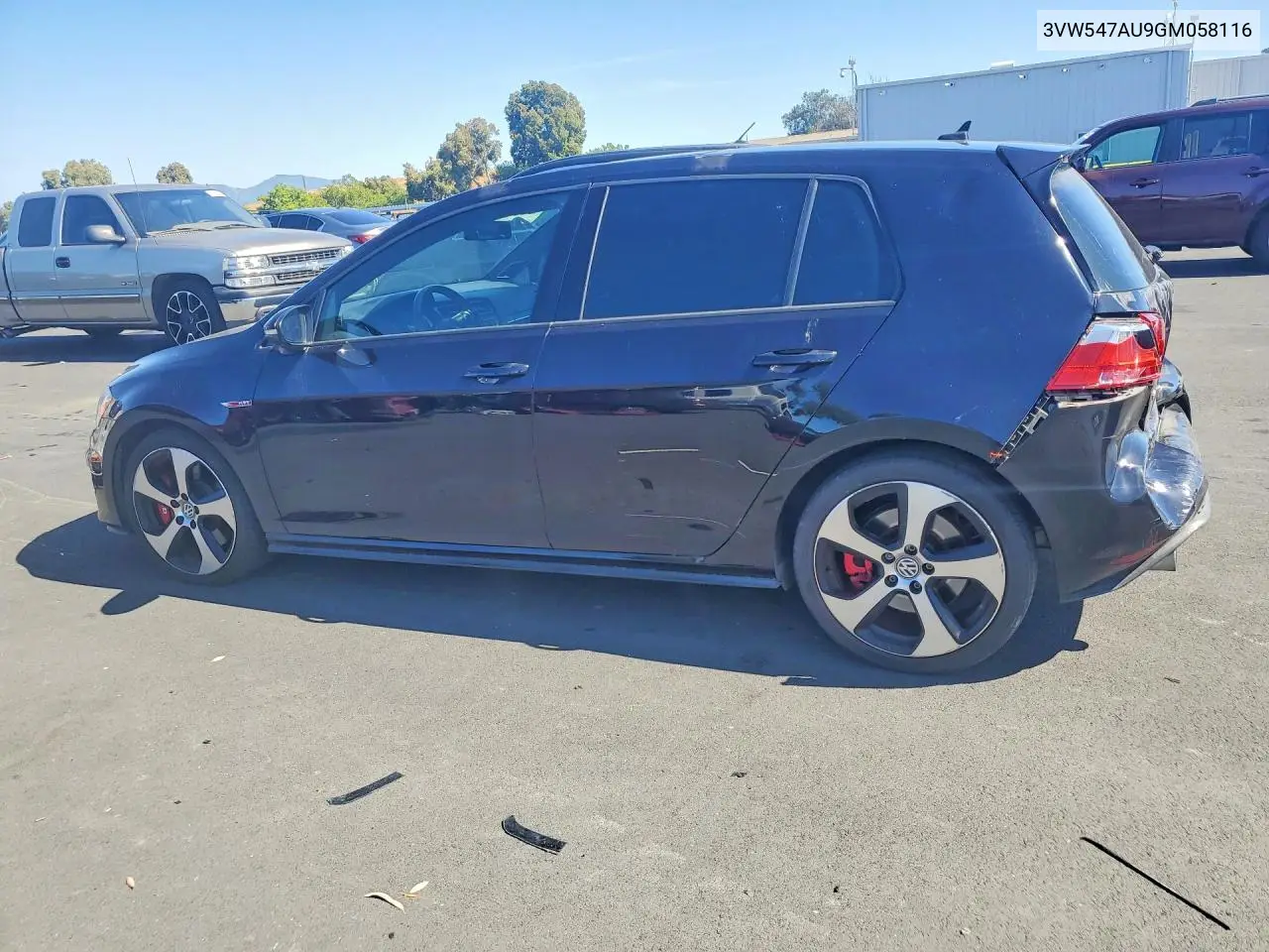2016 Volkswagen Gti S VIN: 3VW547AU9GM058116 Lot: 55747296
