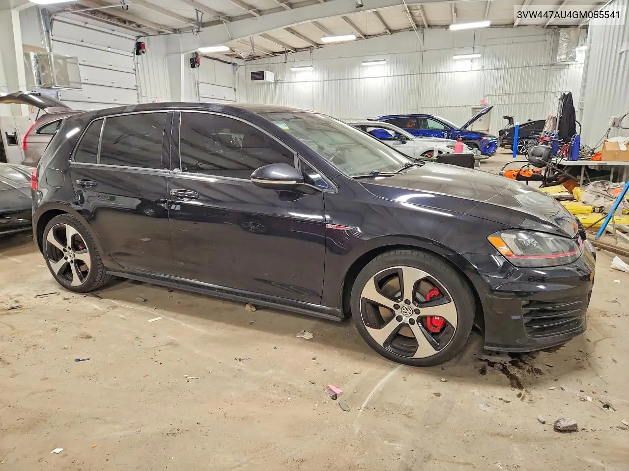 2016 Volkswagen Gti S VIN: 3VW447AU4GM055541 Lot: 56692096