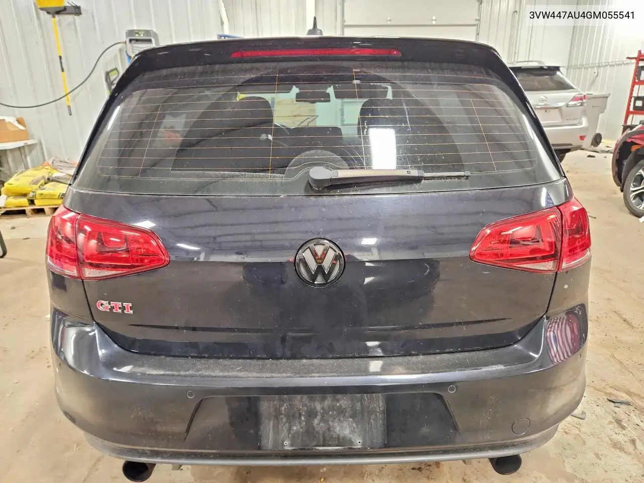 2016 Volkswagen Gti S VIN: 3VW447AU4GM055541 Lot: 56692096
