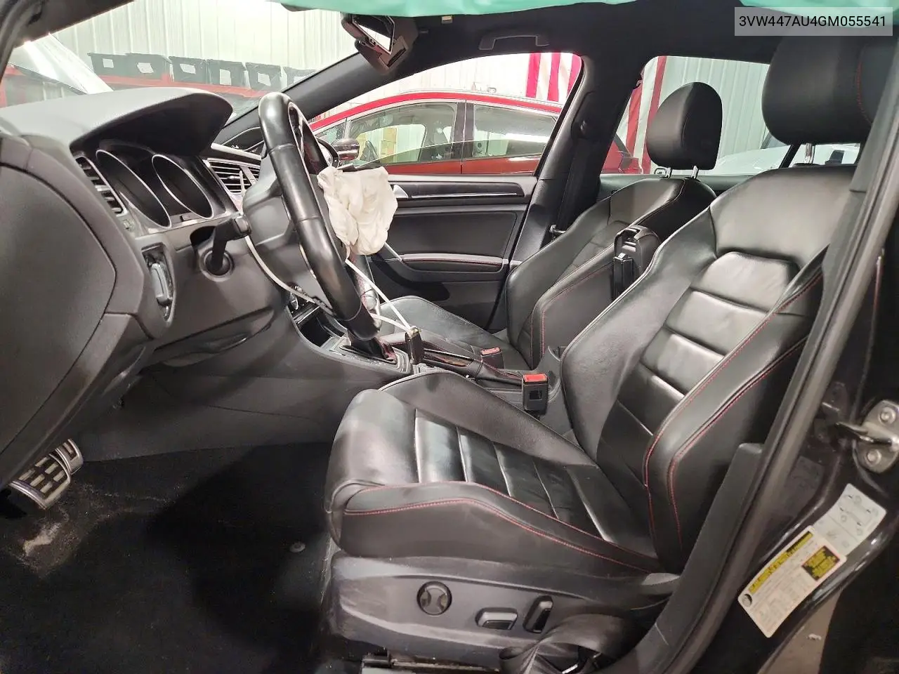2016 Volkswagen Gti S VIN: 3VW447AU4GM055541 Lot: 56692096