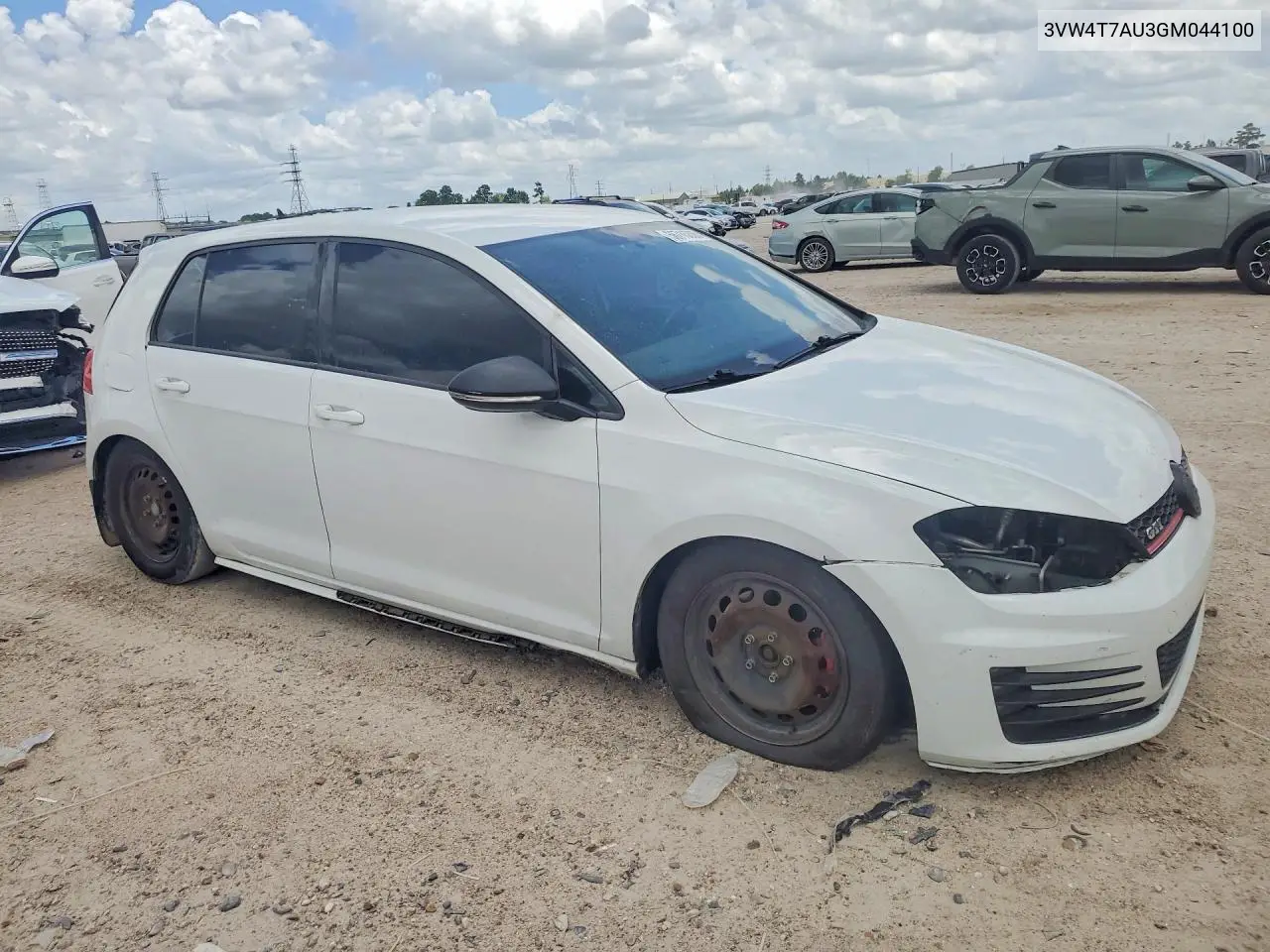 2016 Volkswagen Gti S VIN: 3VW4T7AU3GM044100 Lot: 56716306
