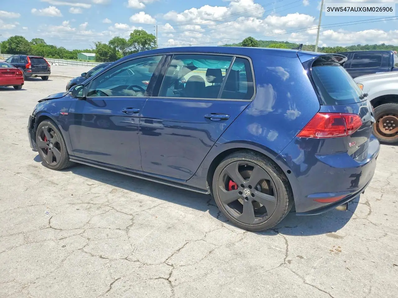 2016 Volkswagen Gti S VIN: 3VW547AUXGM026906 Lot: 56879166