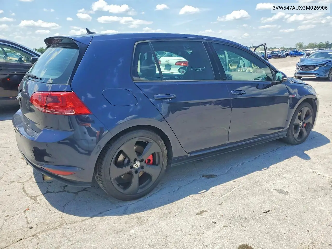 2016 Volkswagen Gti S VIN: 3VW547AUXGM026906 Lot: 56879166