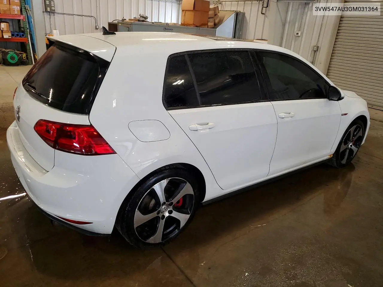 2016 Volkswagen Gti S VIN: 3VW547AU3GM031364 Lot: 56980036