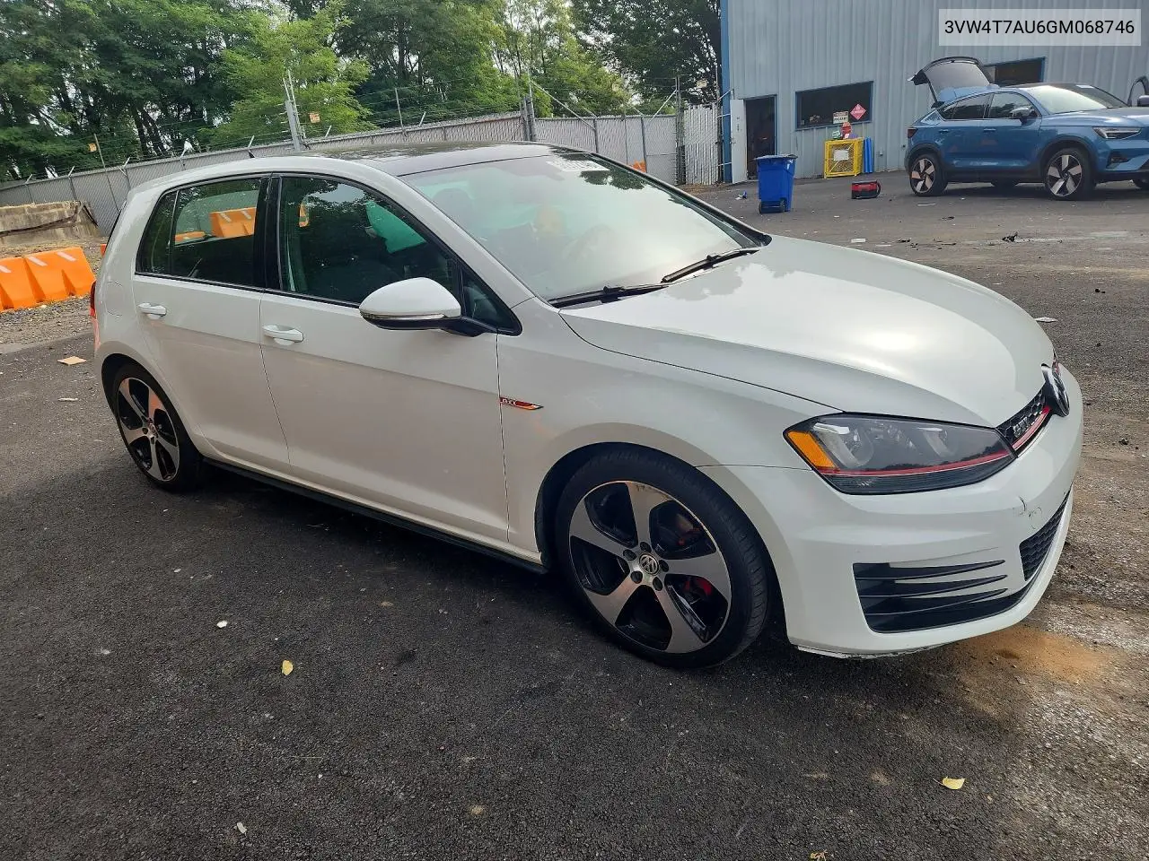 2016 Volkswagen Gti VIN: 3VW4T7AU6GM068746 Lot: 58972146