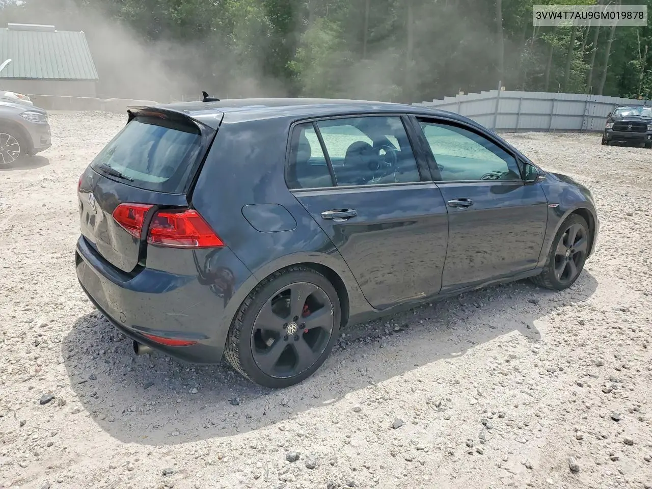 2016 Volkswagen Gti S/Se VIN: 3VW4T7AU9GM019878 Lot: 59756486