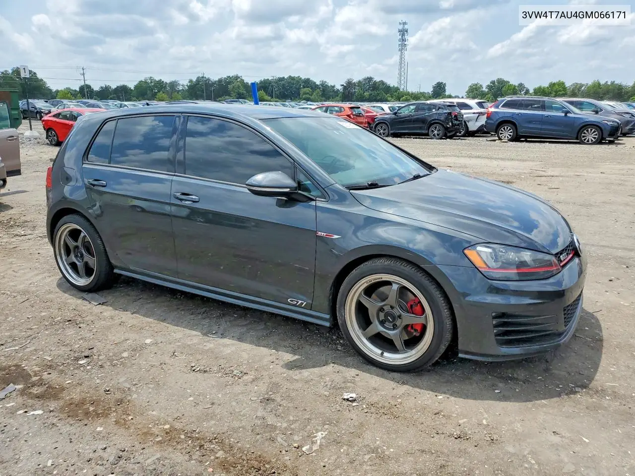 2016 Volkswagen Gti S/Se VIN: 3VW4T7AU4GM066171 Lot: 60013616