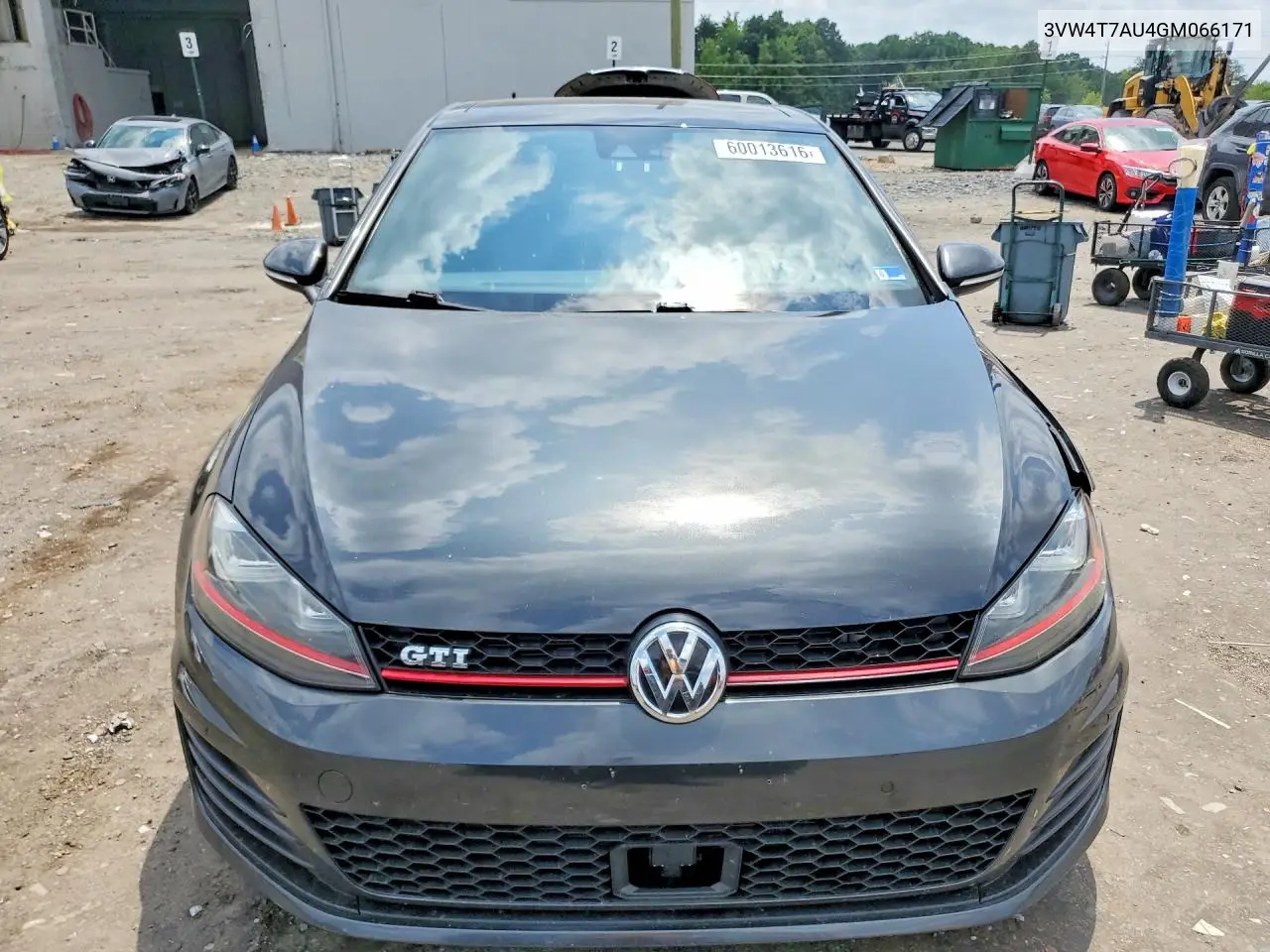 2016 Volkswagen Gti S/Se VIN: 3VW4T7AU4GM066171 Lot: 60013616