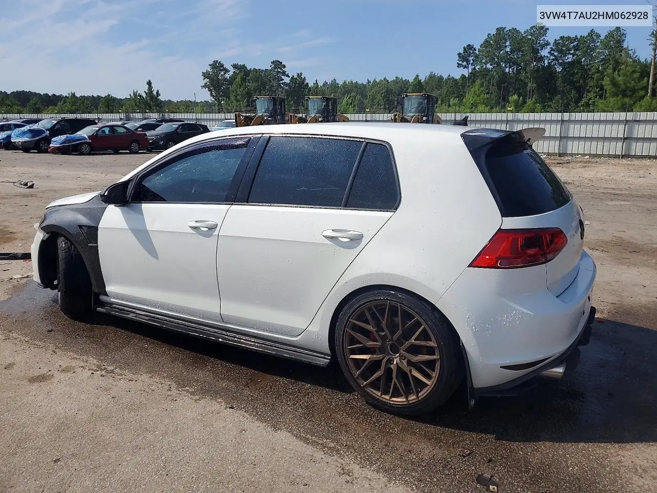 2017 Volkswagen Gti S VIN: 3VW4T7AU2HM062928 Lot: 41633806