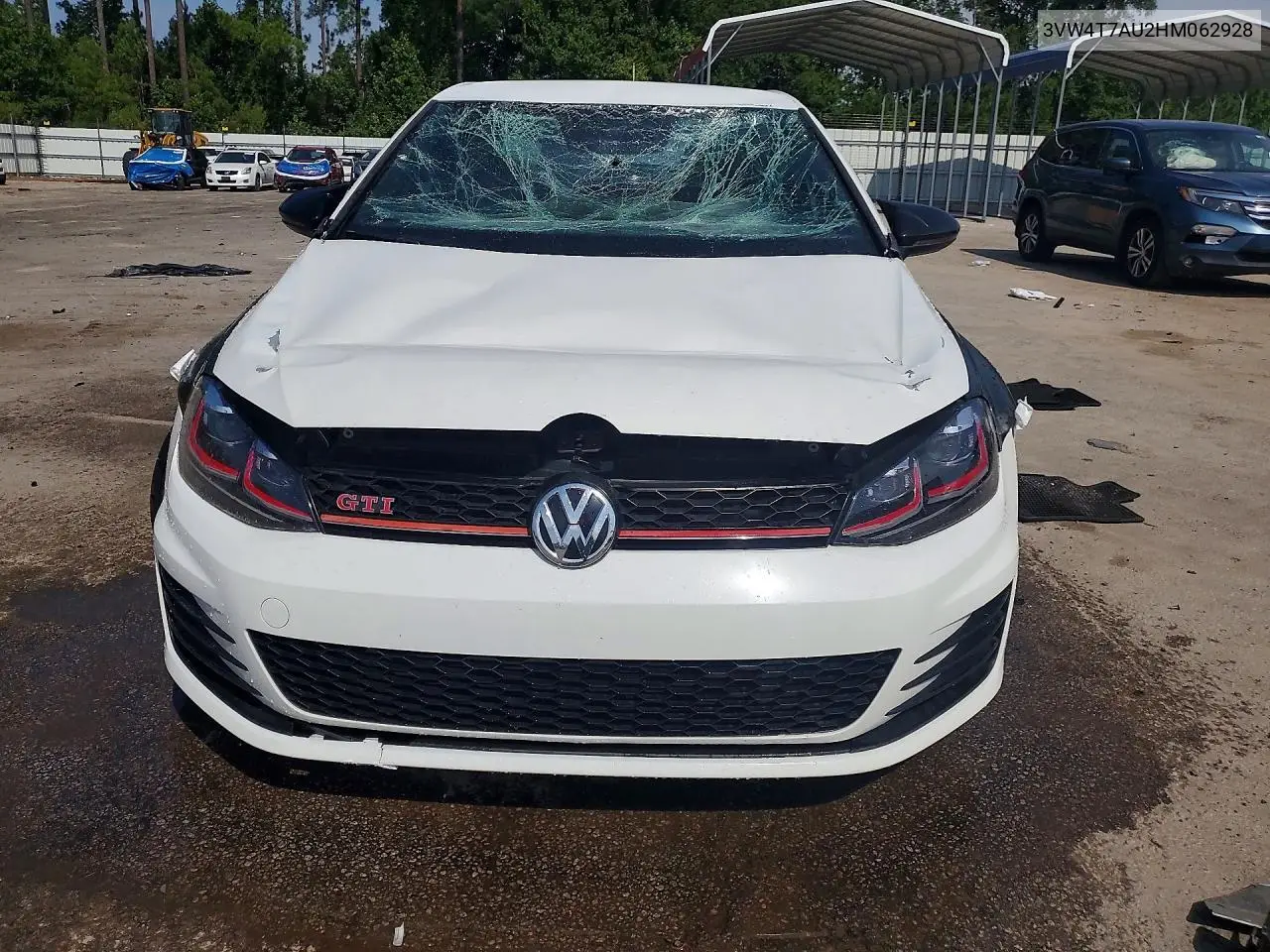 2017 Volkswagen Gti S VIN: 3VW4T7AU2HM062928 Lot: 41633806