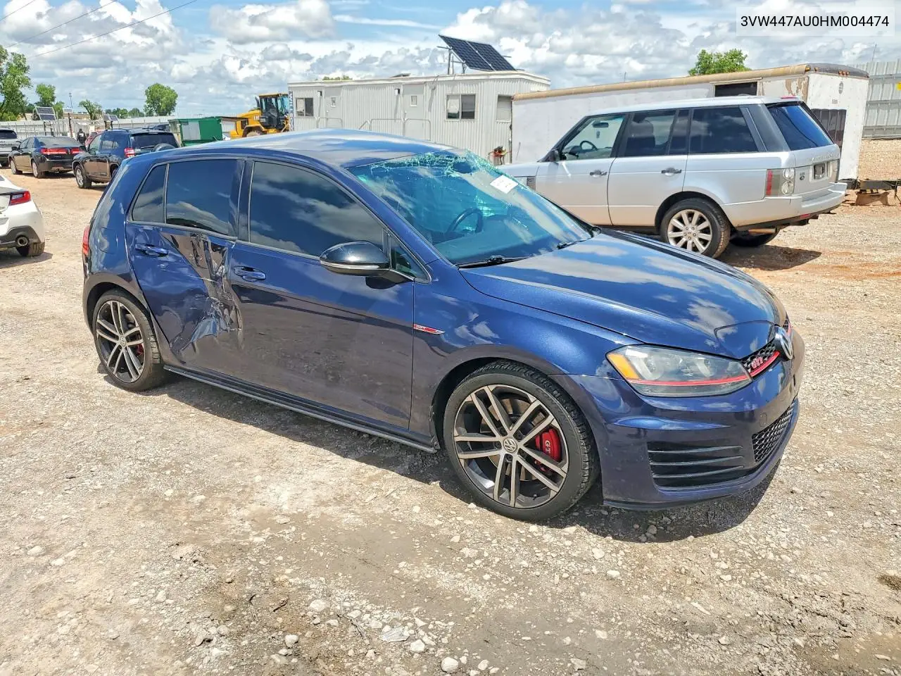 2017 Volkswagen Gti S VIN: 3VW447AU0HM004474 Lot: 55283636