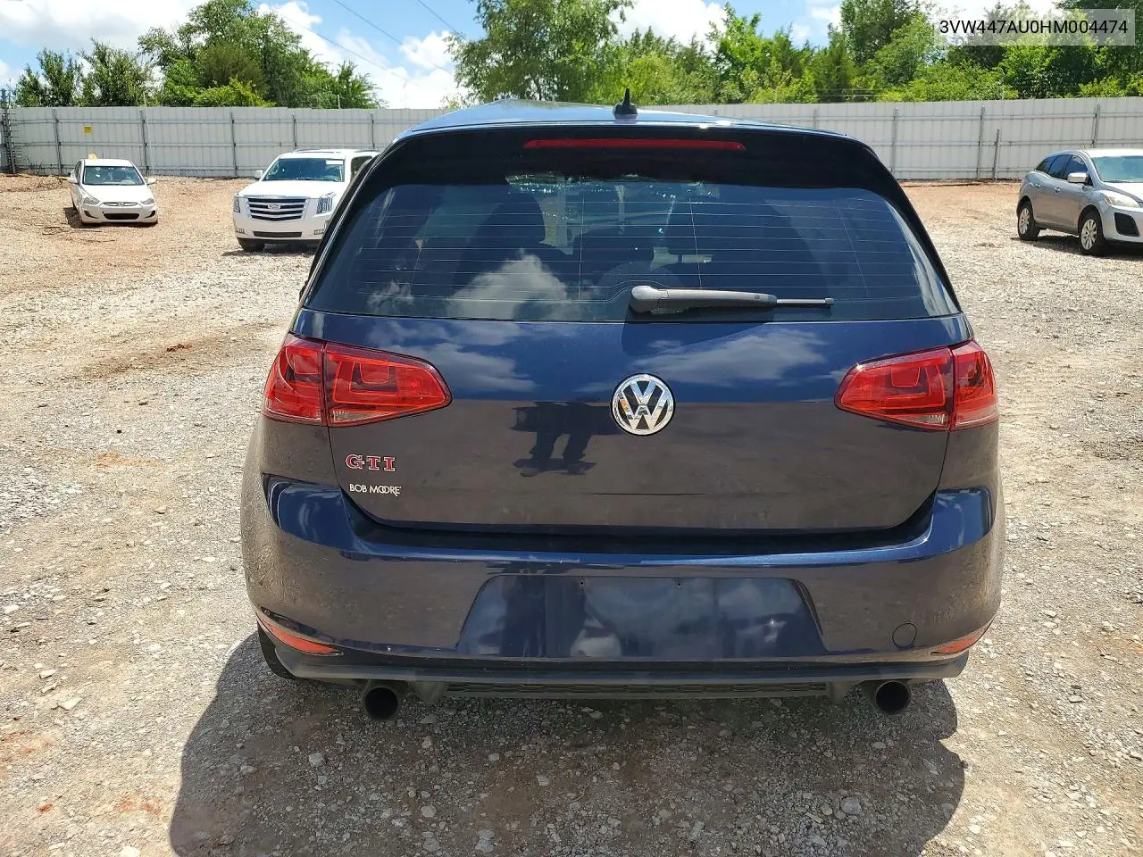 2017 Volkswagen Gti S VIN: 3VW447AU0HM004474 Lot: 55283636
