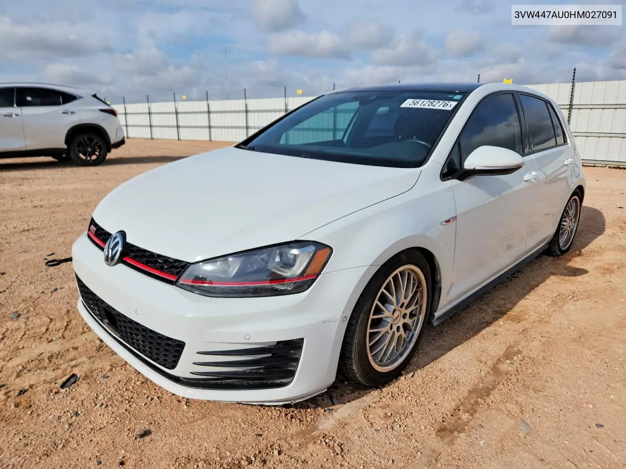 2017 Volkswagen Gti S VIN: 3VW447AU0HM027091 Lot: 56128276