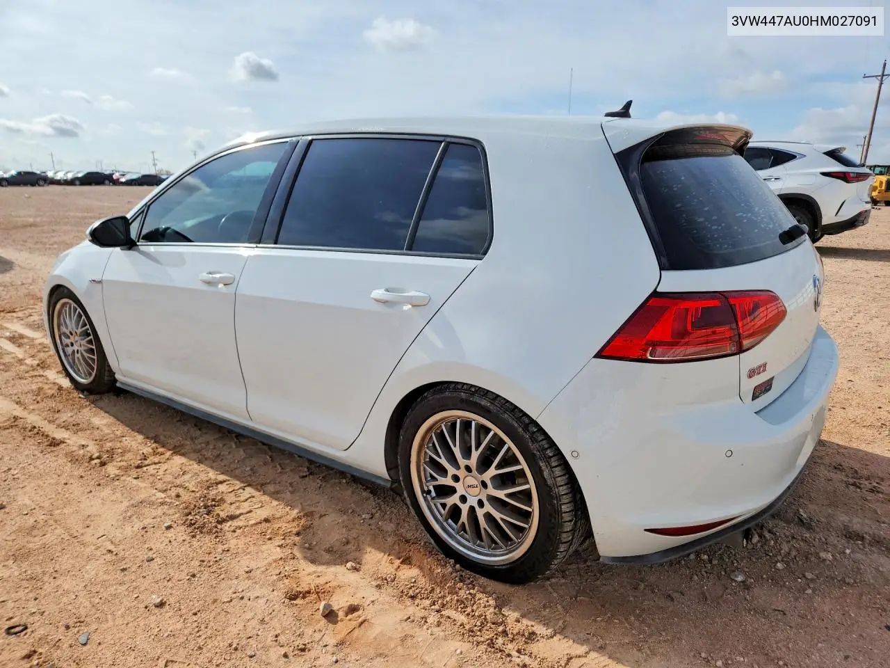 2017 Volkswagen Gti S VIN: 3VW447AU0HM027091 Lot: 56128276