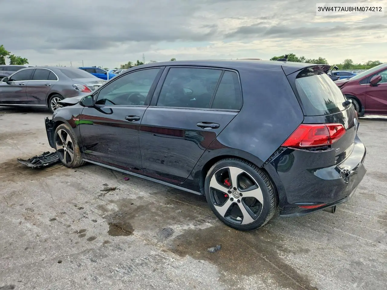 2017 Volkswagen Gti S VIN: 3VW4T7AU8HM074212 Lot: 56708596