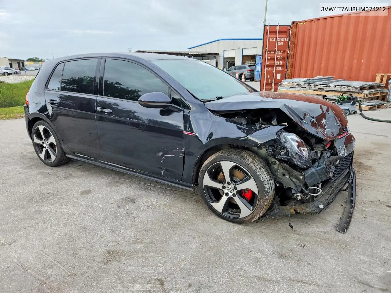 2017 Volkswagen Gti S VIN: 3VW4T7AU8HM074212 Lot: 56708596