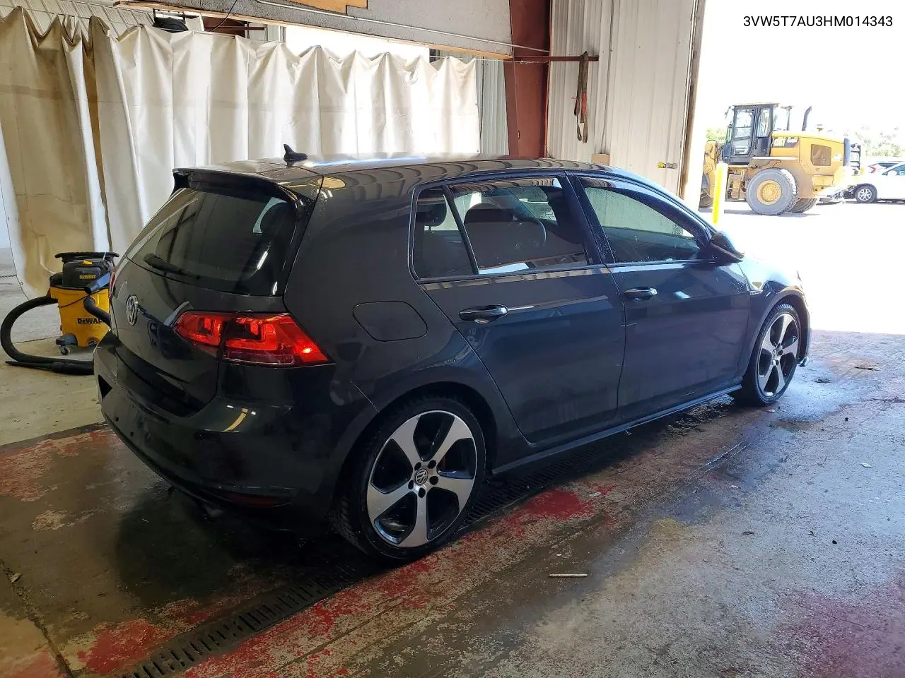 2017 Volkswagen Gti S VIN: 3VW5T7AU3HM014343 Lot: 57618406
