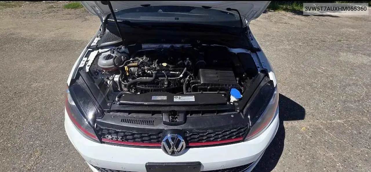 2017 Volkswagen Gti S VIN: 3VW5T7AUXHM055360 Lot: 57780506
