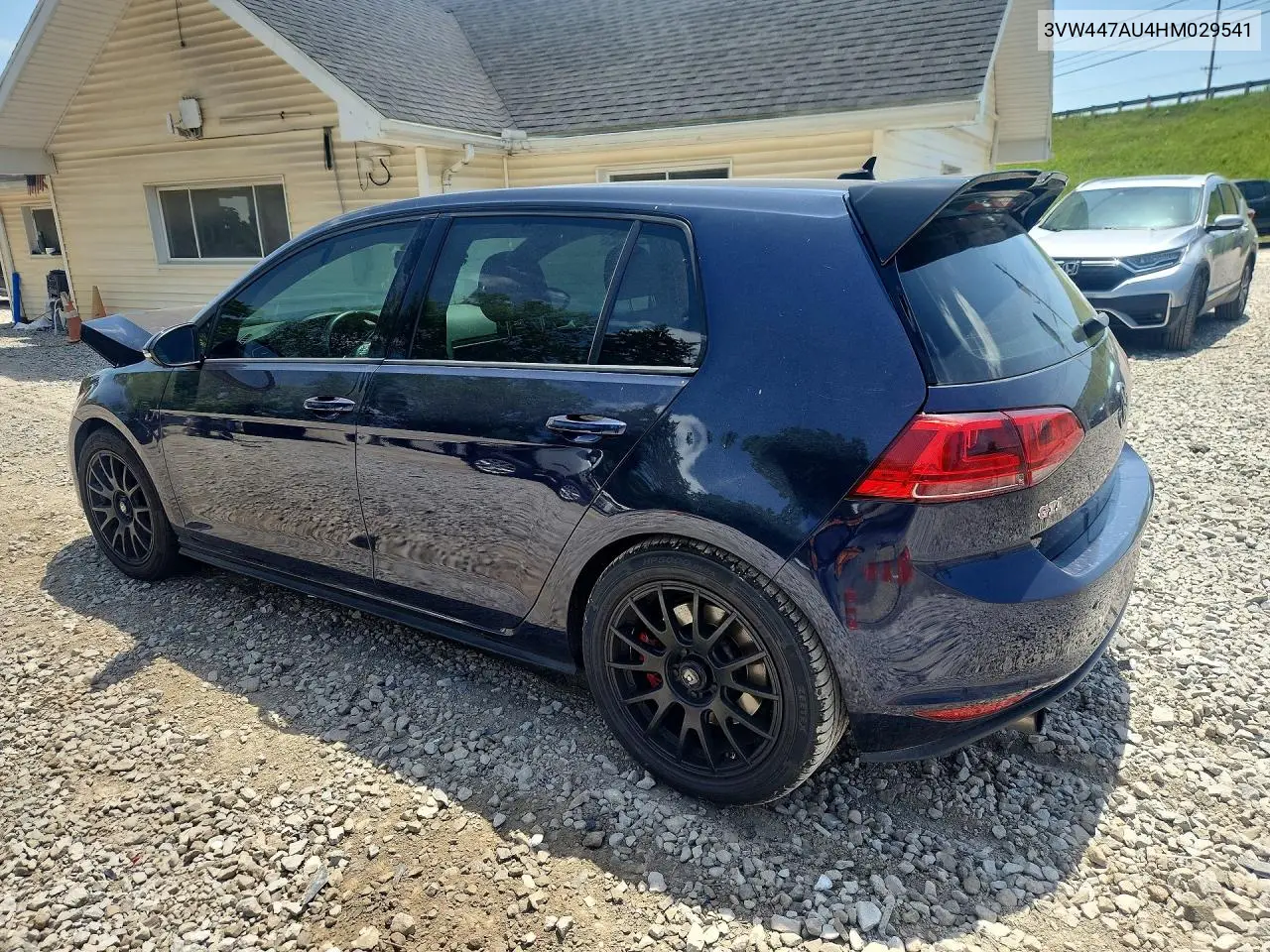 2017 Volkswagen Gti S/Se VIN: 3VW447AU4HM029541 Lot: 58159776
