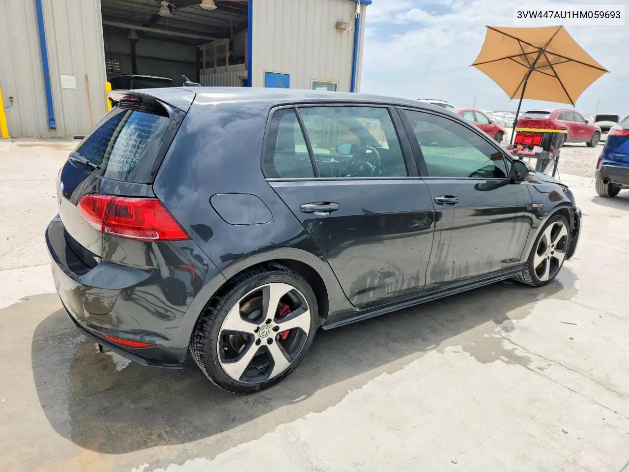 2017 Volkswagen Gti S/Se VIN: 3VW447AU1HM059693 Lot: 59081476