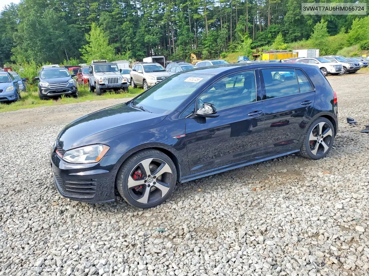 2017 Volkswagen Gti S VIN: 3VW4T7AU6HM066724 Lot: 59552456
