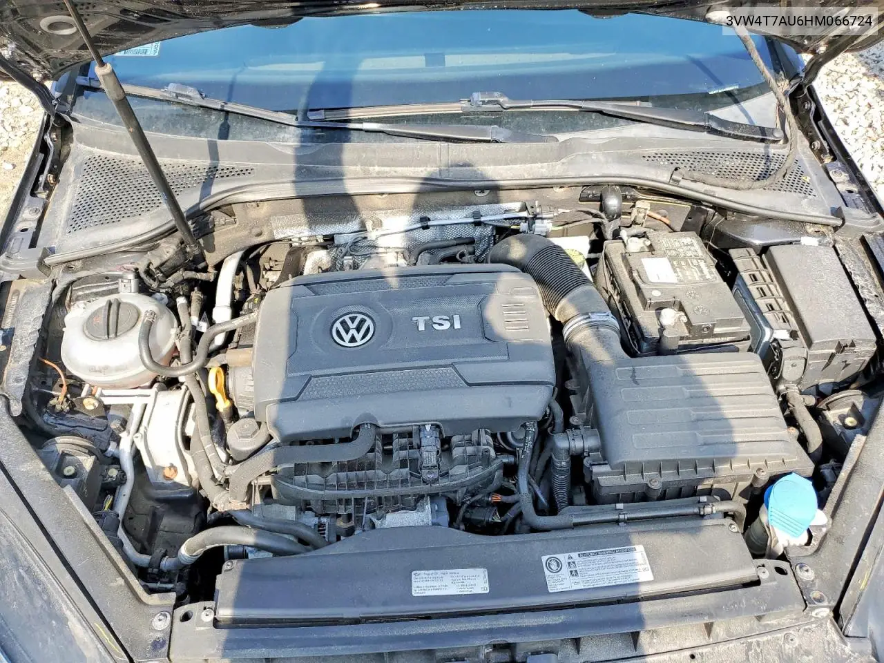 2017 Volkswagen Gti S VIN: 3VW4T7AU6HM066724 Lot: 59552456