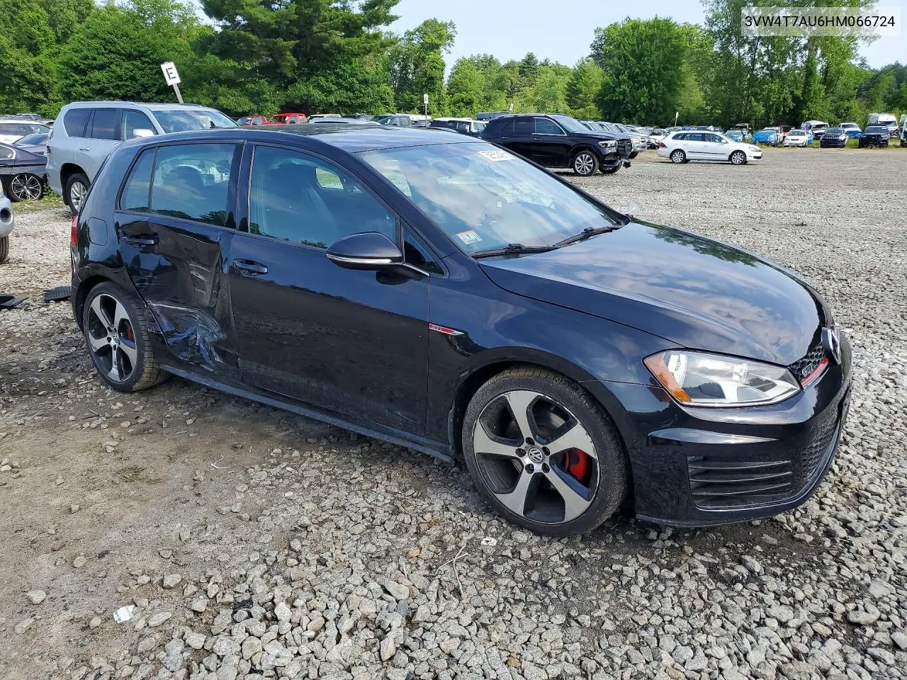 2017 Volkswagen Gti S VIN: 3VW4T7AU6HM066724 Lot: 59552456