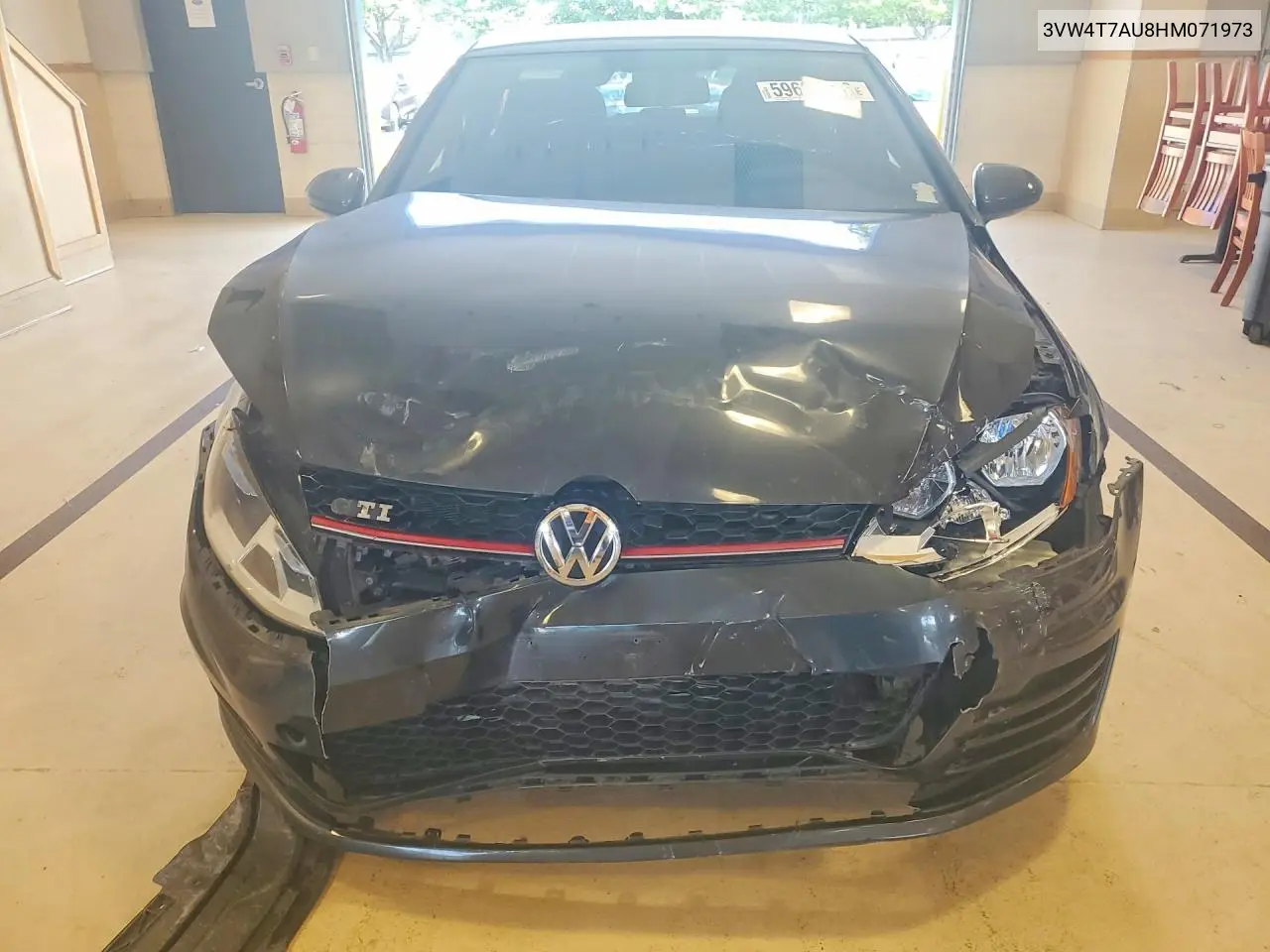 2017 Volkswagen Gti S VIN: 3VW4T7AU8HM071973 Lot: 59636086