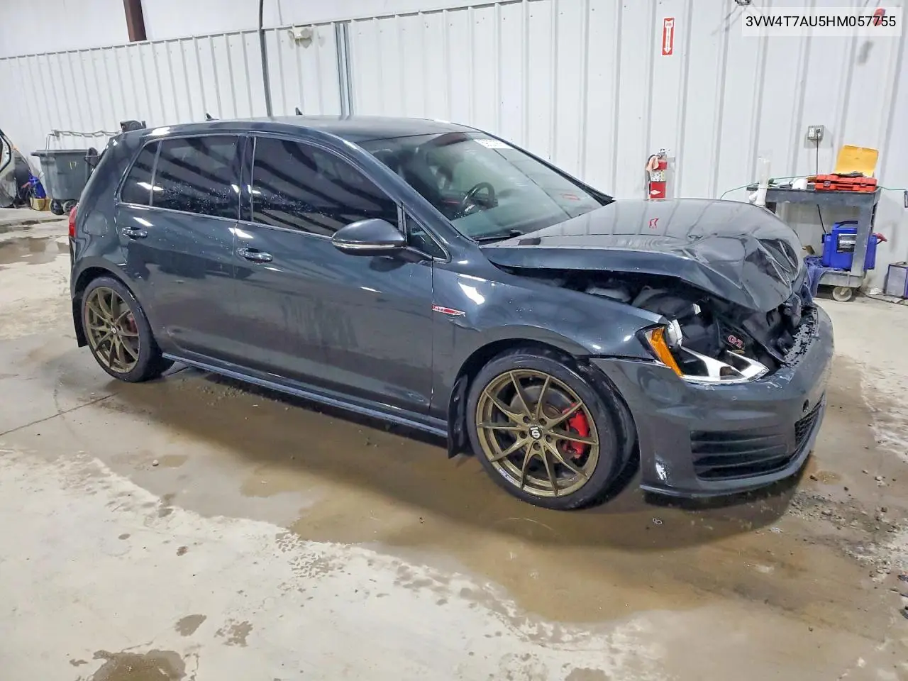 2017 Volkswagen Gti S VIN: 3VW4T7AU5HM057755 Lot: 59701976