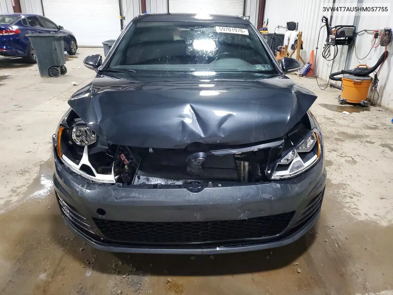 2017 Volkswagen Gti S VIN: 3VW4T7AU5HM057755 Lot: 59701976