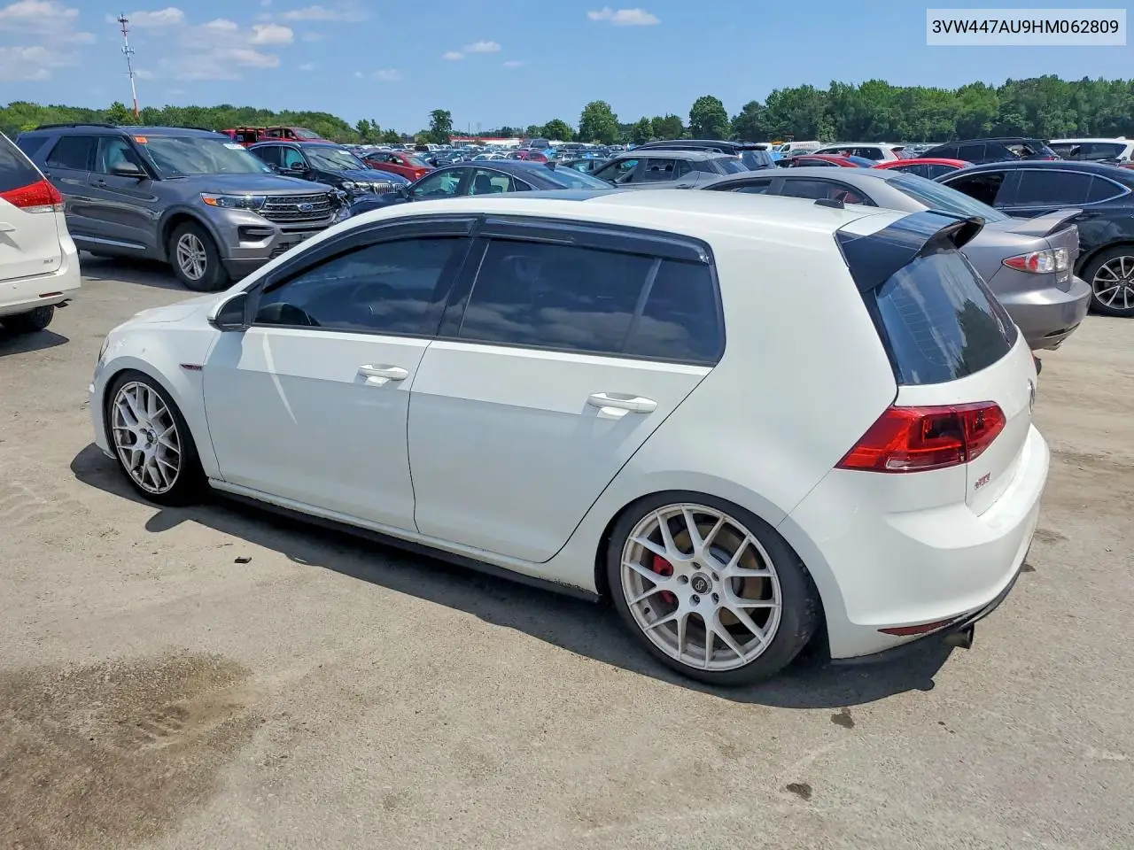 2017 Volkswagen Gti S/Se VIN: 3VW447AU9HM062809 Lot: 59740646