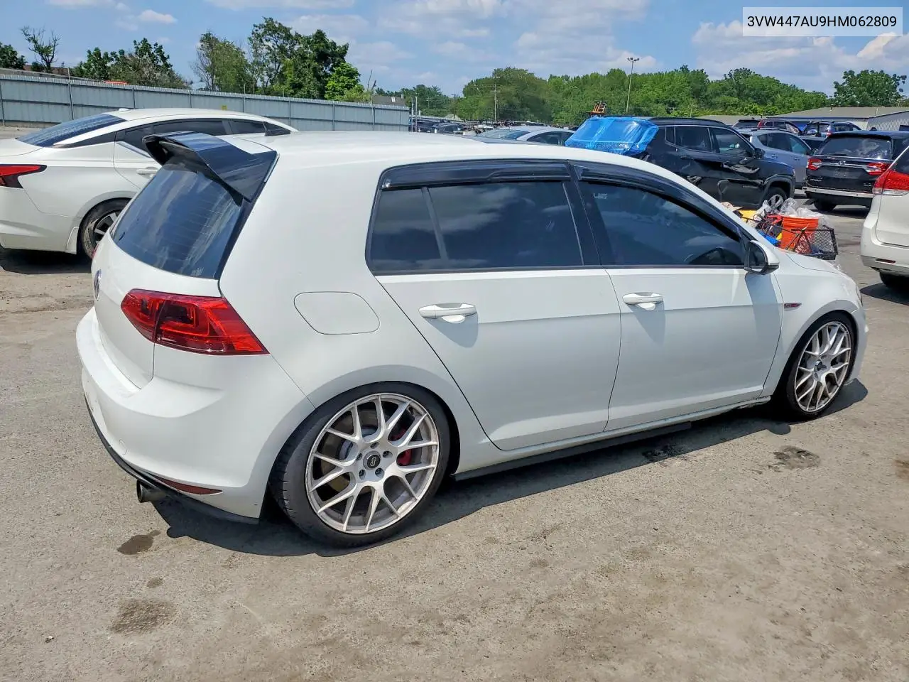 2017 Volkswagen Gti S/Se VIN: 3VW447AU9HM062809 Lot: 59740646