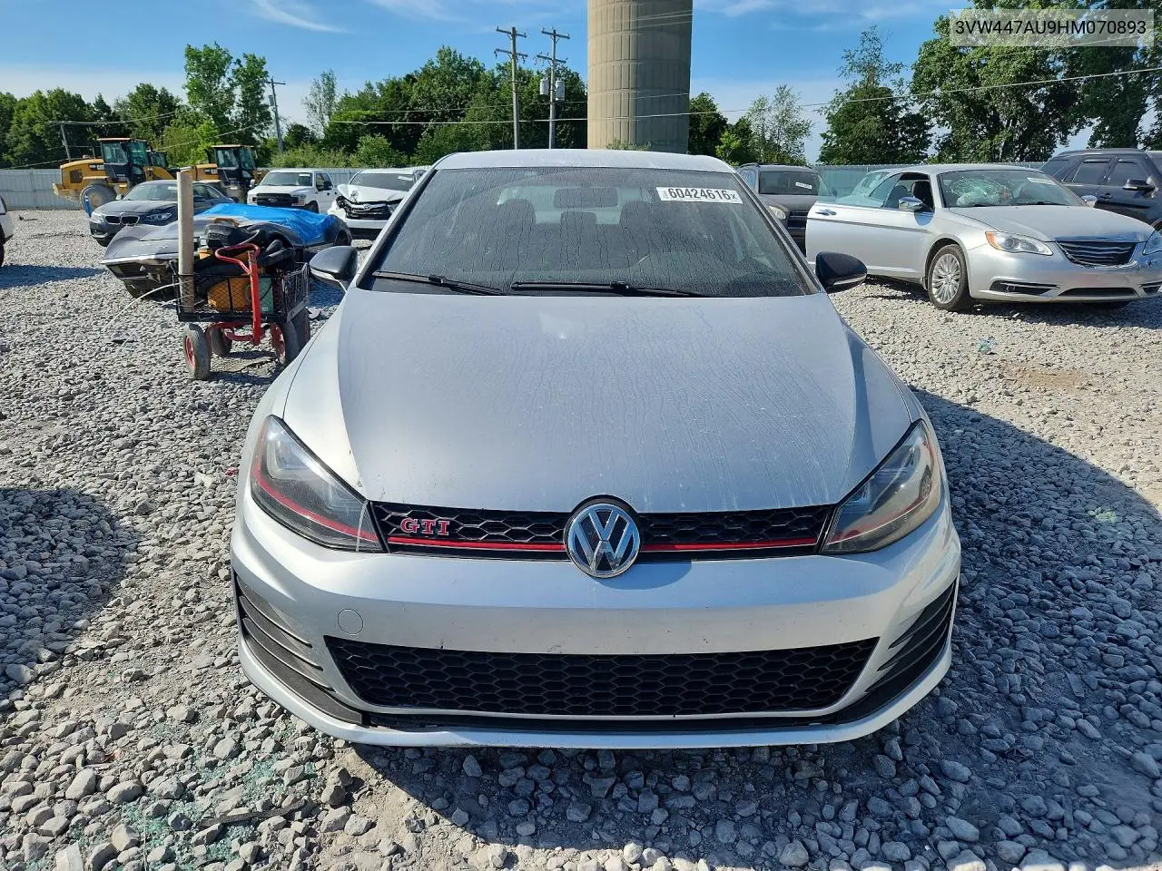 2017 Volkswagen Gti S/Se VIN: 3VW447AU9HM070893 Lot: 60424616