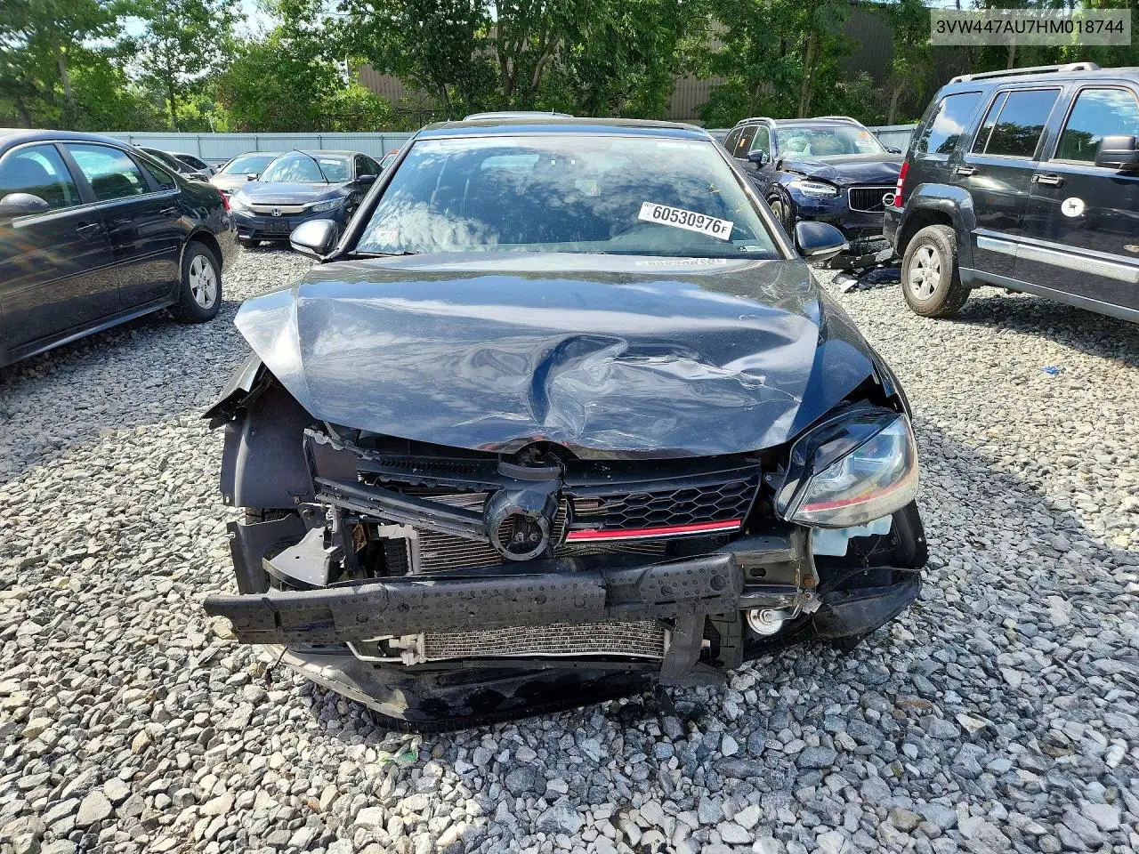 2017 Volkswagen Gti S/Se VIN: 3VW447AU7HM018744 Lot: 60530976