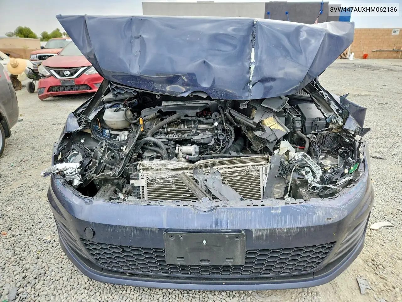 2017 Volkswagen Gti S/Se VIN: 3VW447AUXHM062186 Lot: 60782406