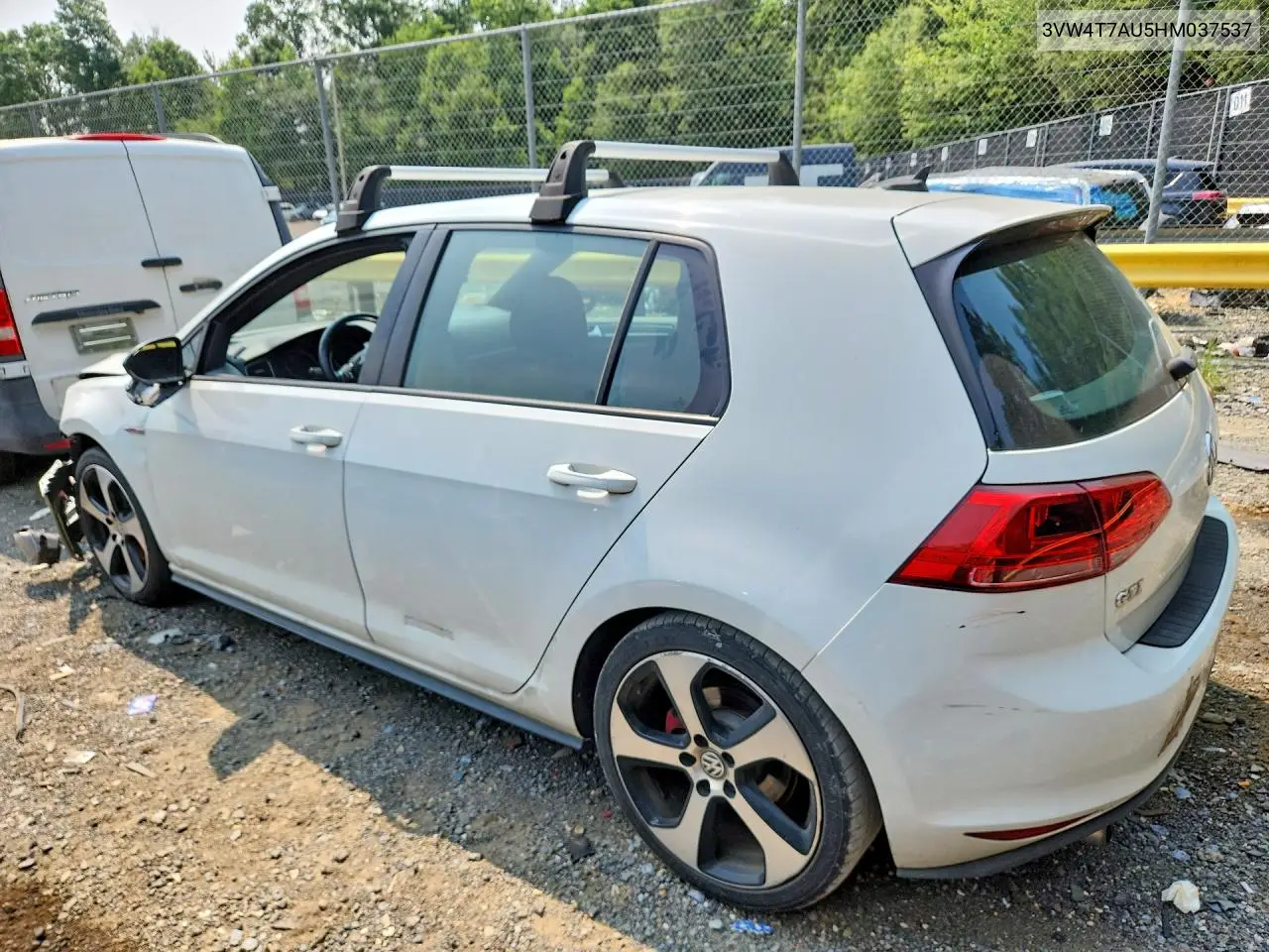2017 Volkswagen Gti S VIN: 3VW4T7AU5HM037537 Lot: 60821196