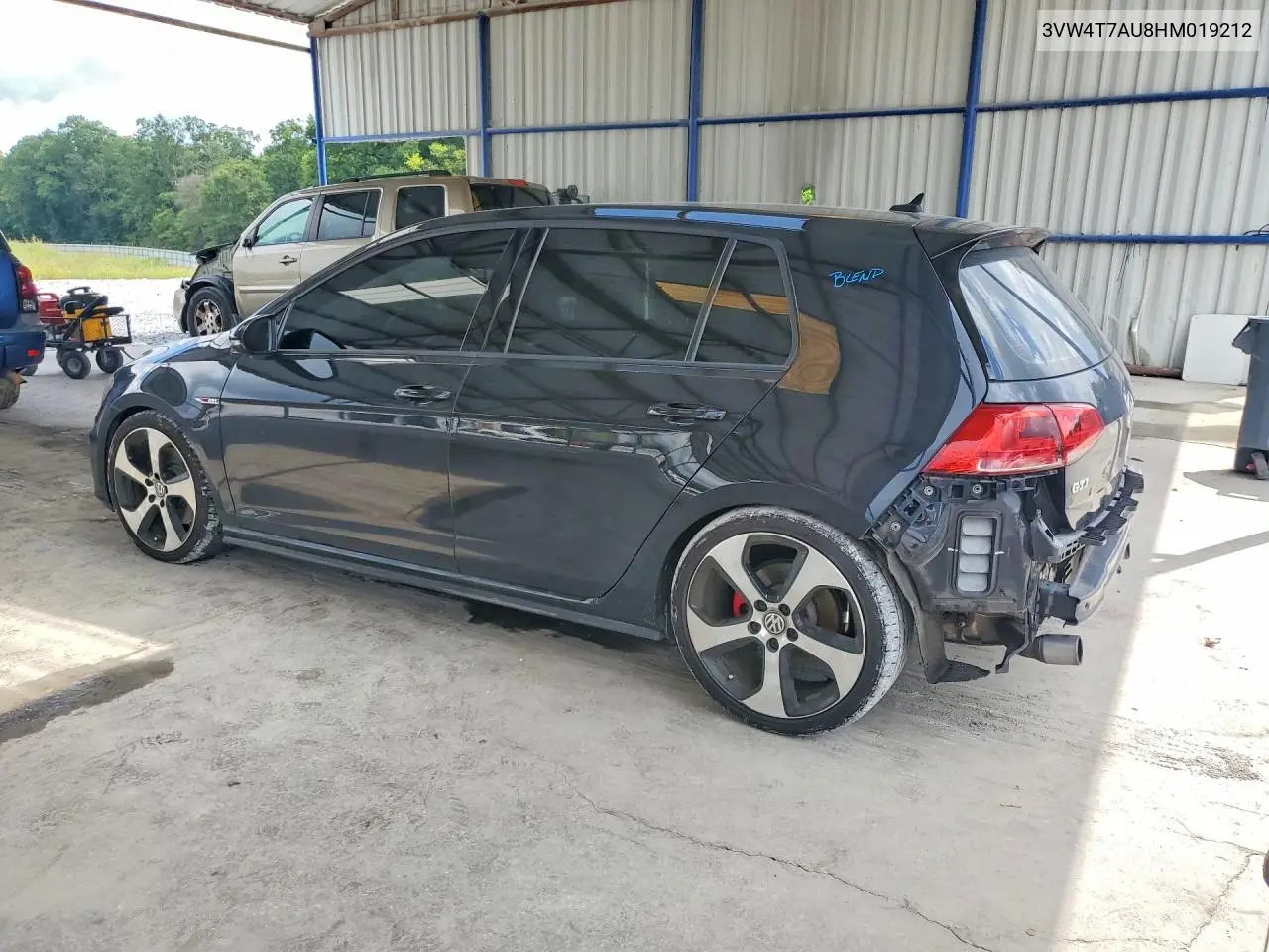 2017 Volkswagen Gti S VIN: 3VW4T7AU8HM019212 Lot: 60939036