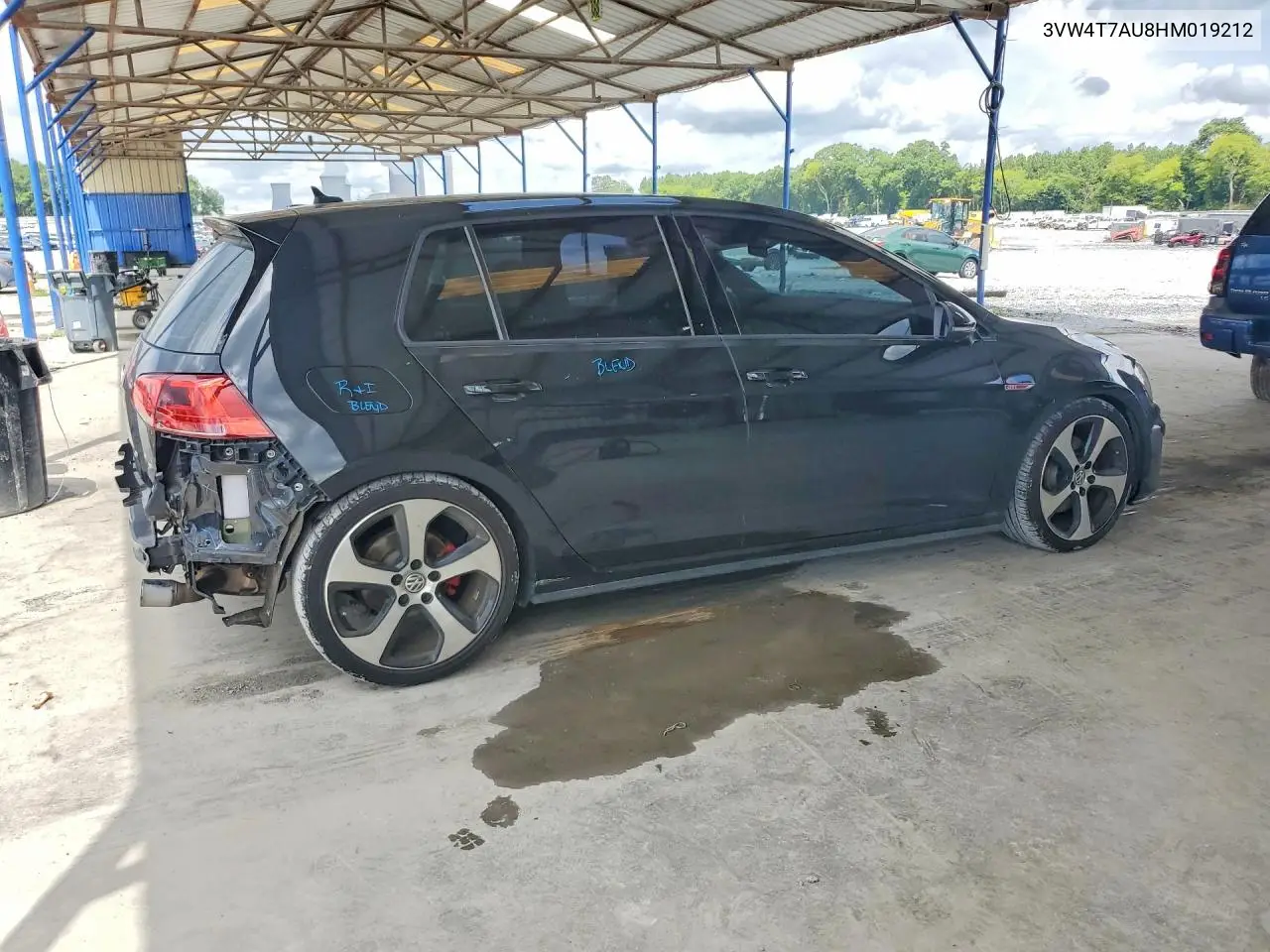 2017 Volkswagen Gti S VIN: 3VW4T7AU8HM019212 Lot: 60939036