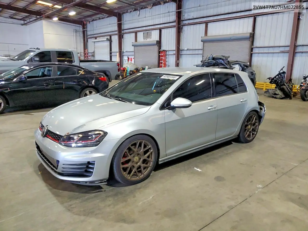 2017 Volkswagen Gti S VIN: 3VW4T7AU7HM072855 Lot: 60986566
