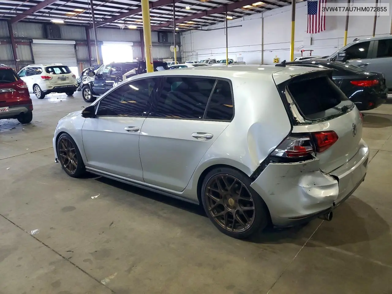 2017 Volkswagen Gti S VIN: 3VW4T7AU7HM072855 Lot: 60986566