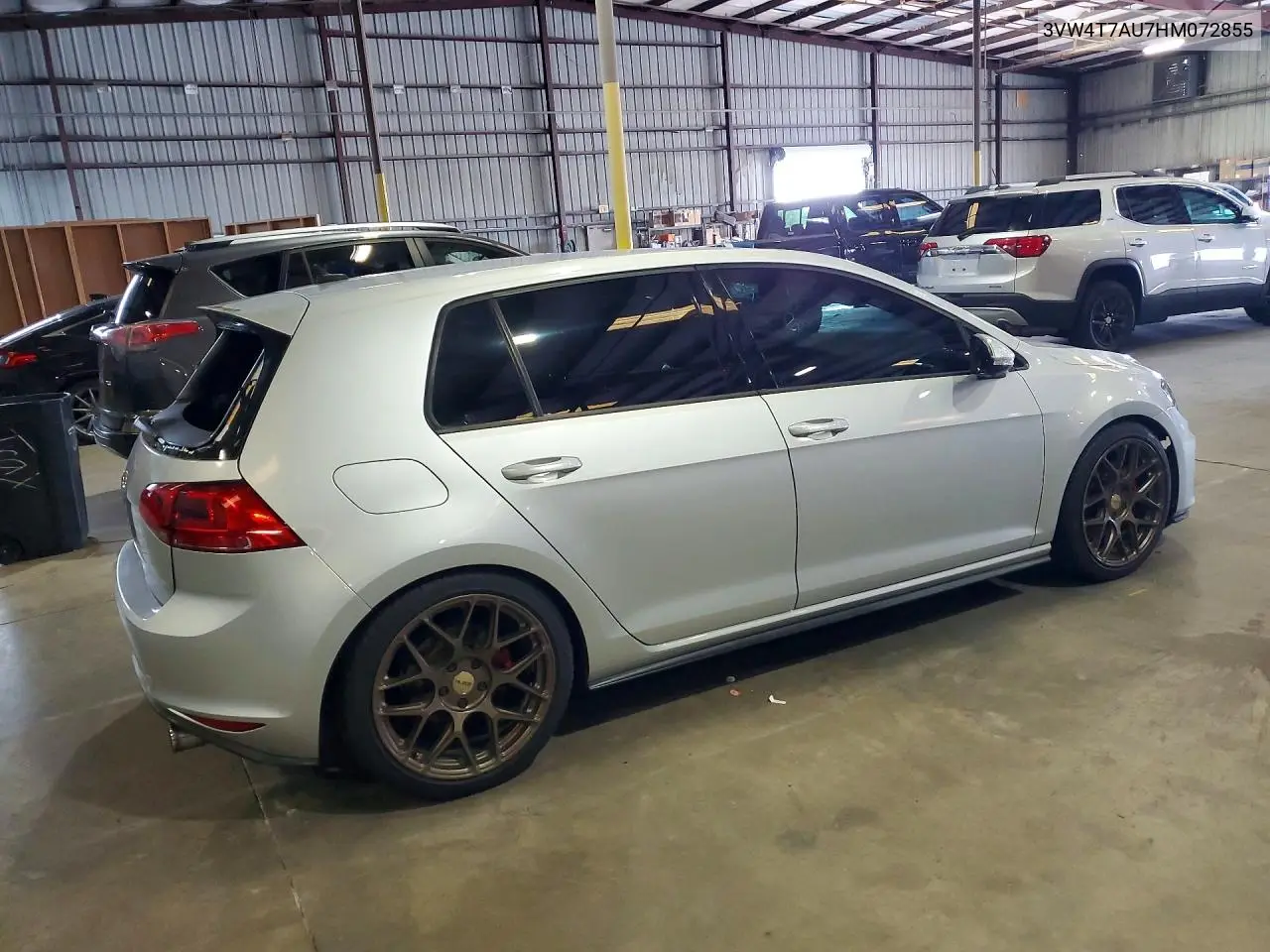 2017 Volkswagen Gti S VIN: 3VW4T7AU7HM072855 Lot: 60986566